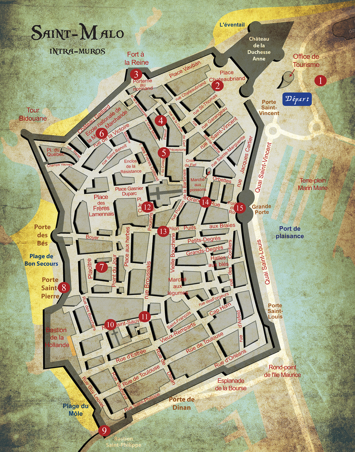 Jeu de piste 3 - Saint-Malo noir