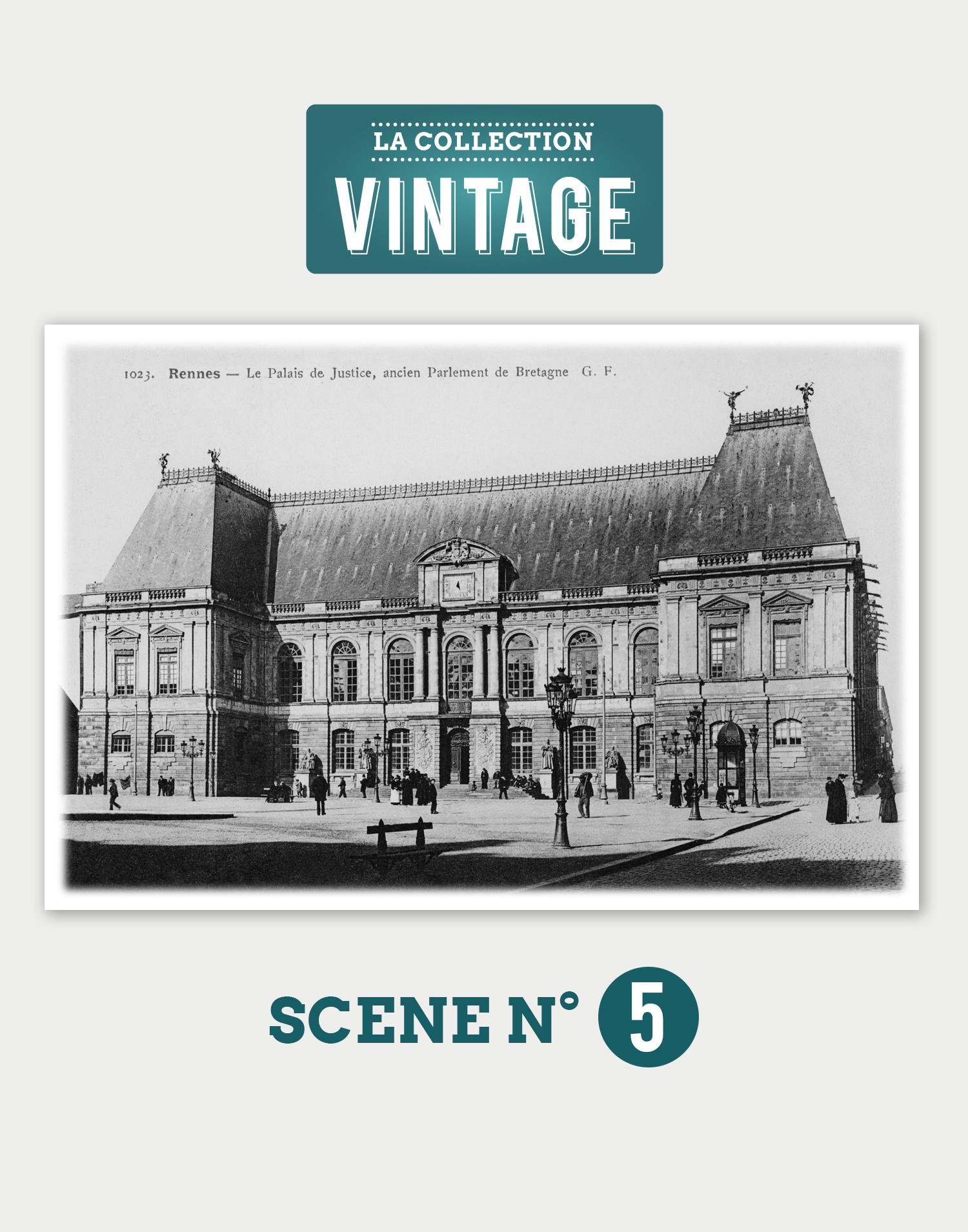 Rennes, Le Palais de Justice, ancien Parlement de Bretagne