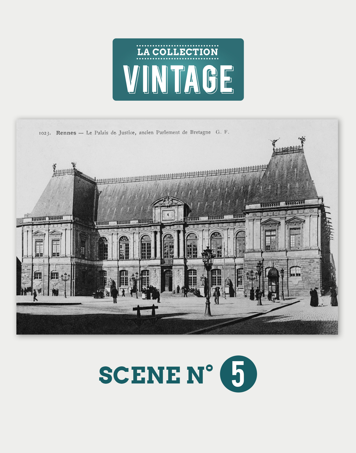 Rennes, Le Palais de Justice, ancien Parlement de Bretagne