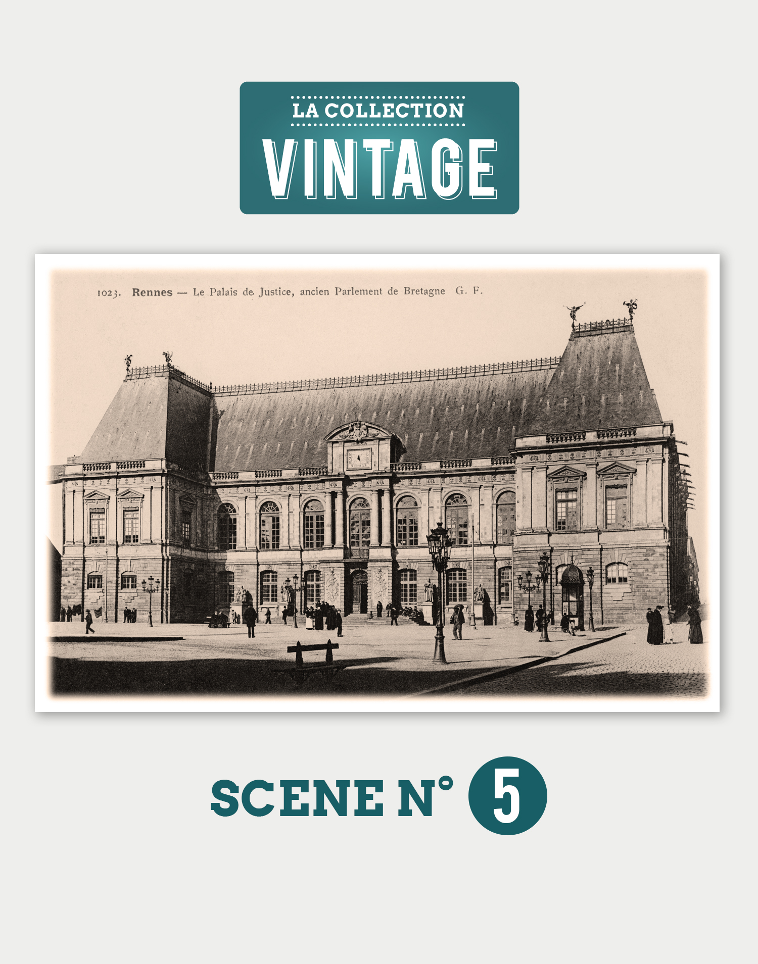 Rennes, Le Palais de Justice, ancien Parlement de Bretagne