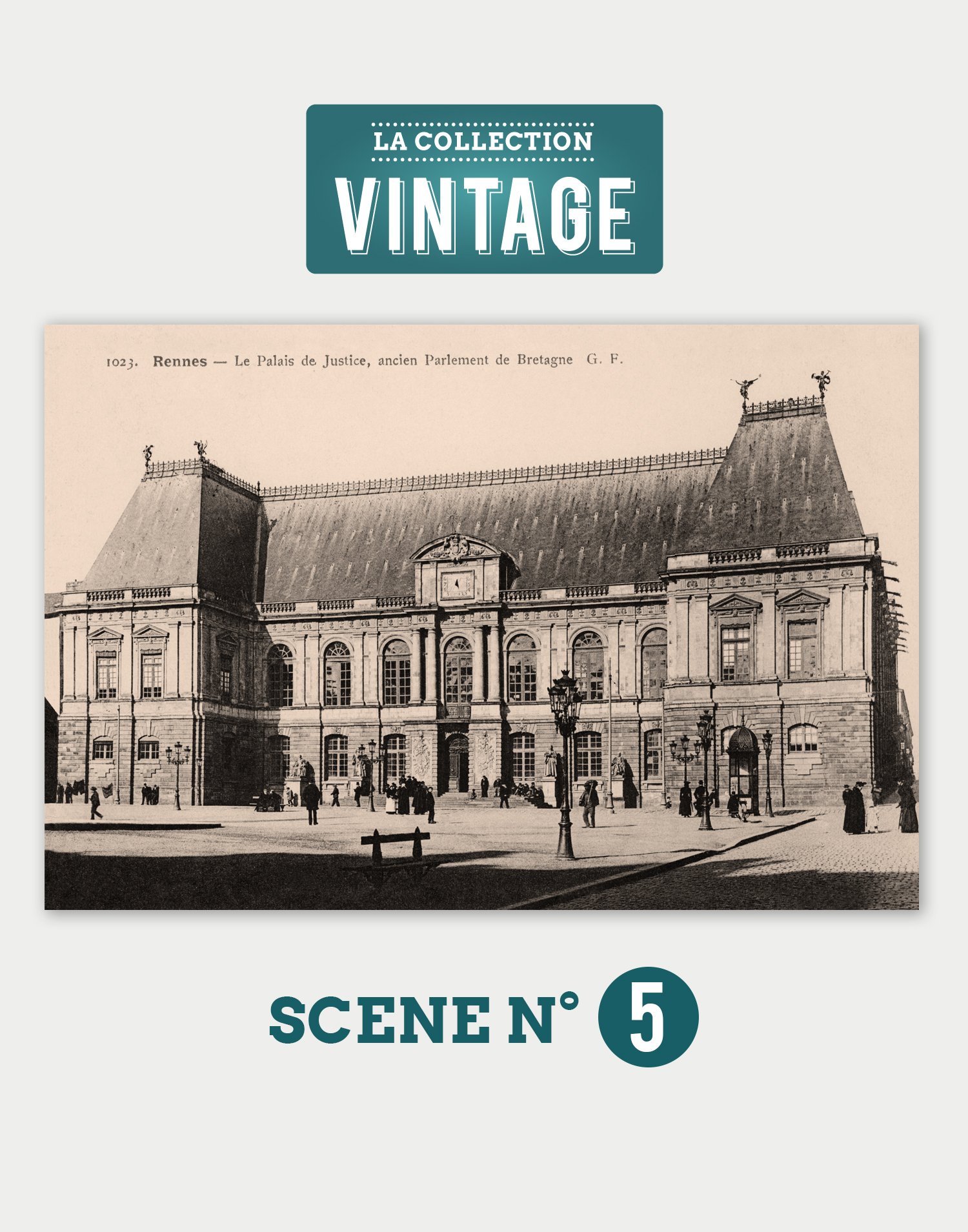 Rennes, Le Palais de Justice, ancien Parlement de Bretagne