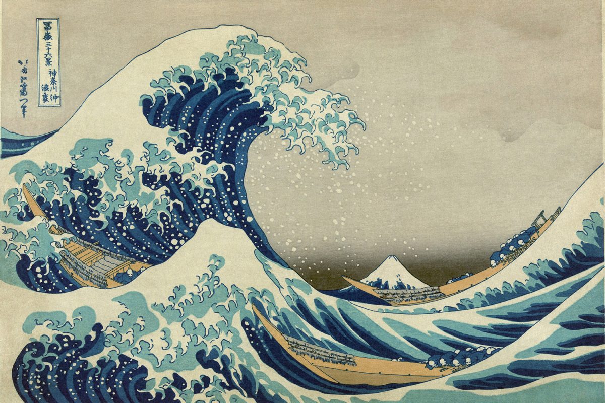 Saint-Malo-Rama revisite la Grande vague d'Hokusai