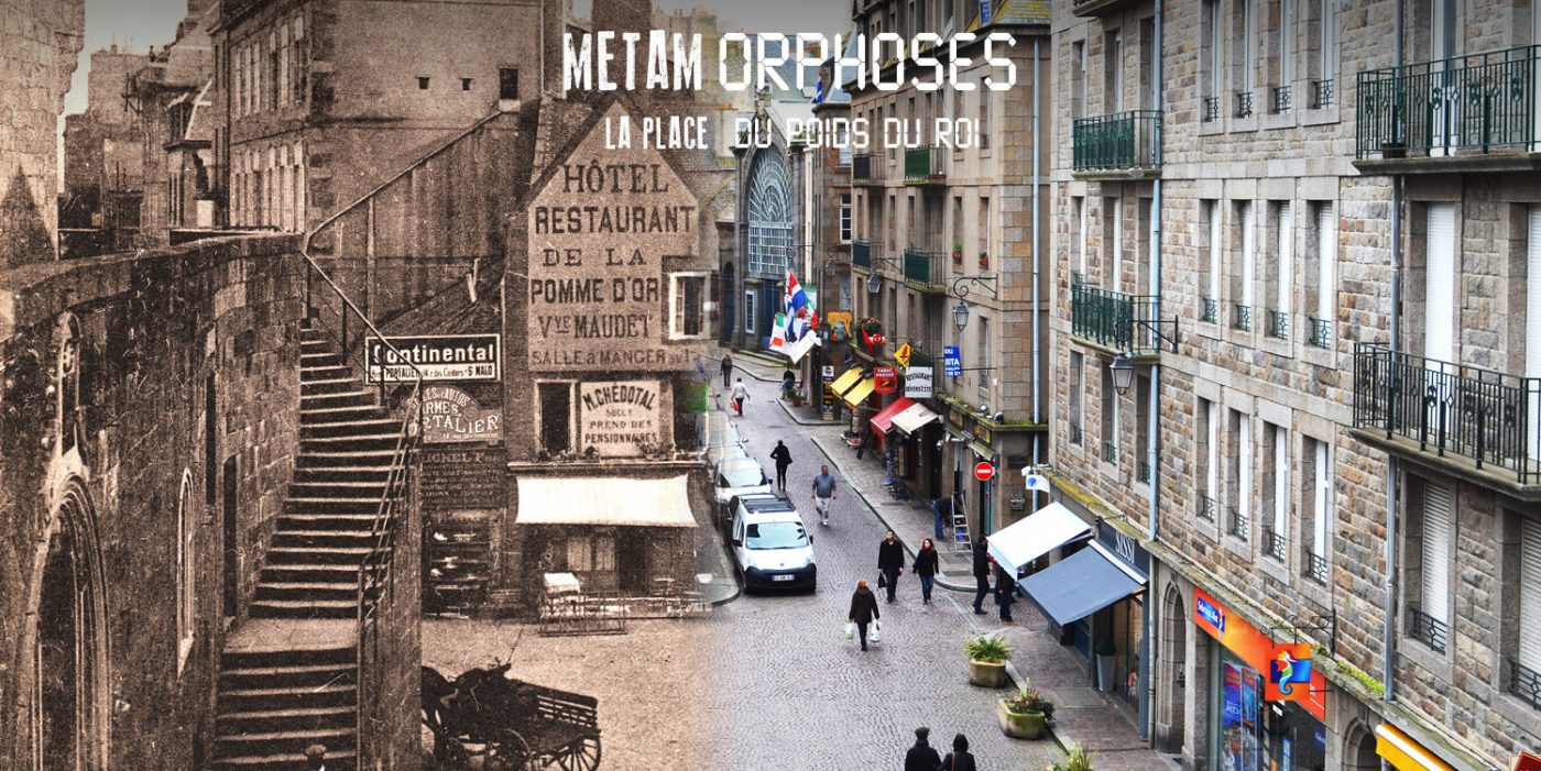 Métamorphose #2 - La place du Poids du roi à Saint-Malo